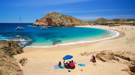 Beach almost unbearable due to constantly being approached by vendors selling trinkets, massages and weed. . Expedia cabo